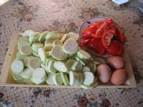 Запеканка из кабачков. 01 Запеканка из кабачков. 01