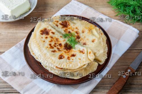 Кутабы с брынзой и зеленью. 03 Кутабы с брынзой и зеленью. 03