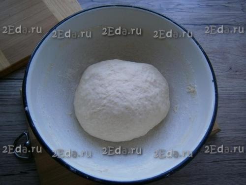 Заварное тесто без яиц для чебуреков. 03 Заварное тесто без яиц для чебуреков. 03