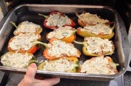 Курица в перце. 04