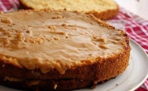 Очень вкусный нежный медовый бисквит. 06 Очень вкусный нежный медовый бисквит. 06