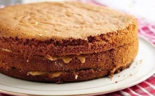 Очень вкусный нежный медовый бисквит. 07 Очень вкусный нежный медовый бисквит. 07