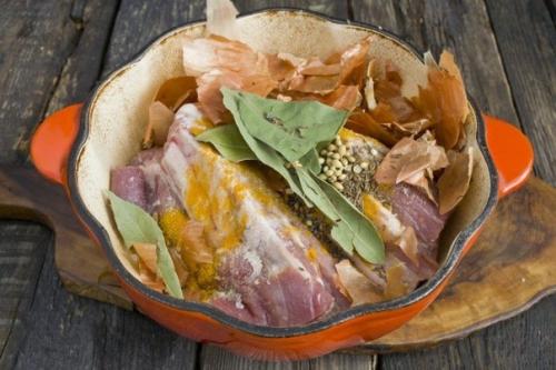 Быстрая и вкусная домашняя ветчина из свинины. 03 Быстрая и вкусная домашняя ветчина из свинины. 03
