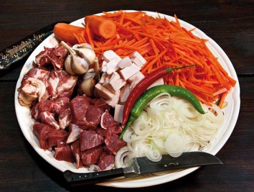 Настоящий плов.  Ингредиенты: 02