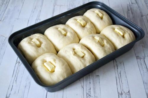 Воздушные булочки в духовки. 08