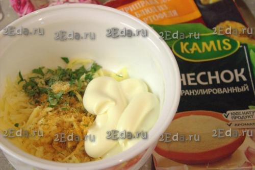 Картошка под сыром с майонезом в духовке. 04 Картошка под сыром с майонезом в духовке. 04