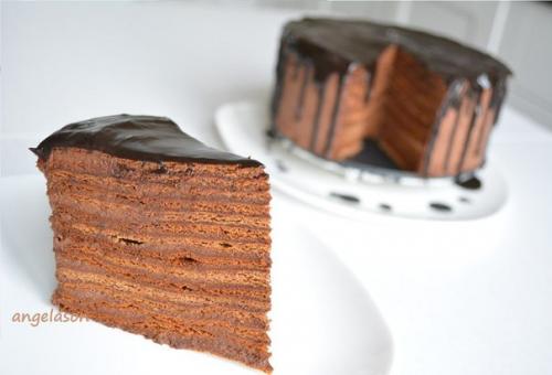 Потрясающе вкусный шоколадный медовик! 02 Потрясающе вкусный шоколадный медовик! 02