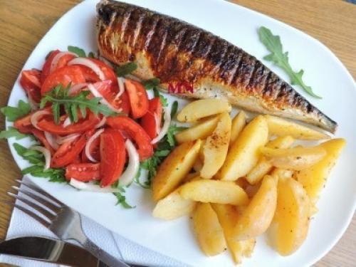 Скумбрия нежная, мариновано - жареная. 07 Скумбрия нежная, мариновано - жареная. 07