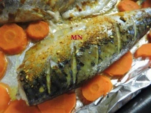 Скумбрия нежная, мариновано - жареная. 06 Скумбрия нежная, мариновано - жареная. 06