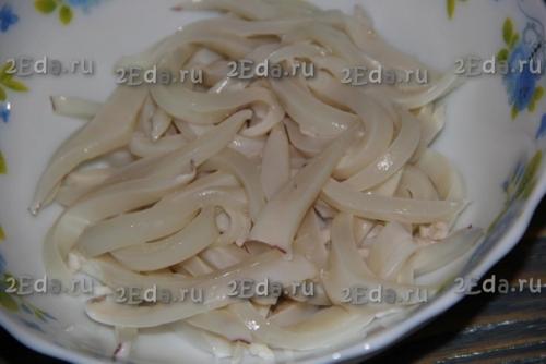 Как приготовить хе из кальмаров. 02