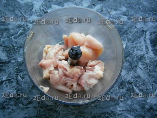 Домашняя куриная колбаса в пищевой пленке. 02