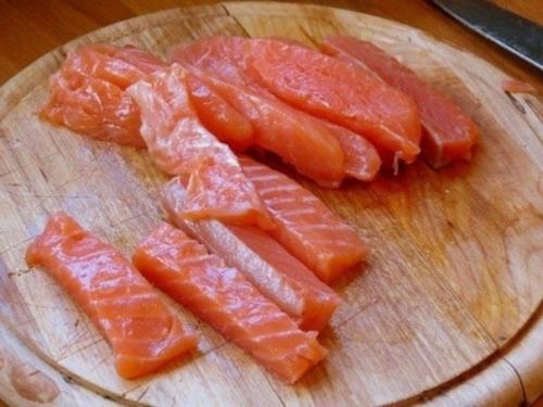 Закусочные роллы из омлета. 05 Закусочные роллы из омлета. 05