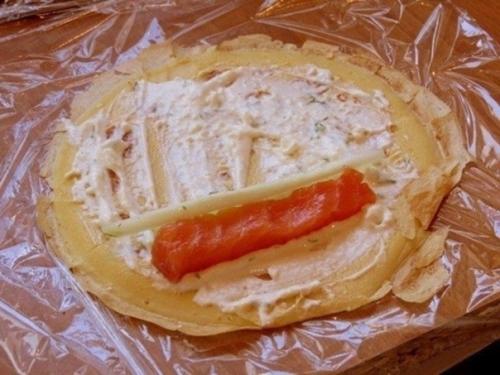 Закусочные роллы из омлета. 07 Закусочные роллы из омлета. 07