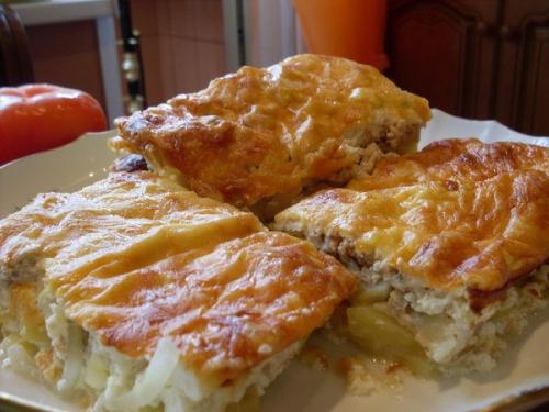 Рыбная запеканка.  Хорошее второе блюдо - рыба с картошкой.