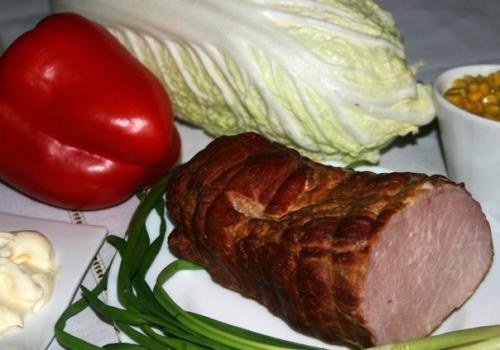 Салат из пекинской капусты. 01