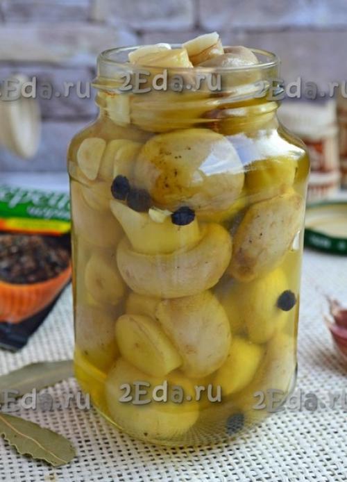 Рецепт маринованных шампиньонов быстрого приготовления. 04