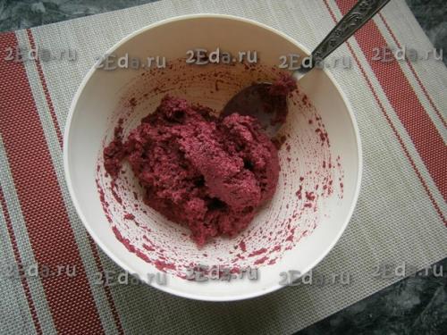 Пхали из свеклы по-грузински с орехами. 05 Пхали из свеклы по-грузински с орехами. 05