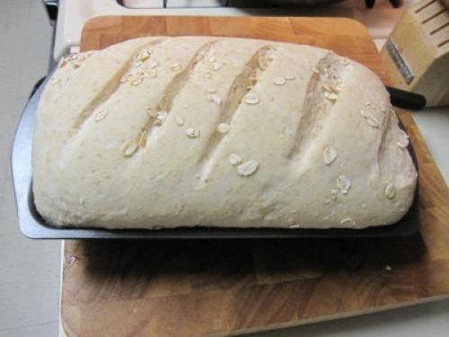 Овсяный хлеб. Этот потрясающе вкусный, ароматный, полезный хлебушек готовится без масла и яиц. 08 Овсяный хлеб. Этот потрясающе вкусный, ароматный, полезный хлебушек готовится без масла и яиц. 08