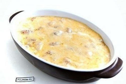 Нежная запеканка из куриного Филе. 02