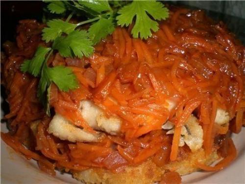 Рыба под маринадом. Рыба под маринадом.