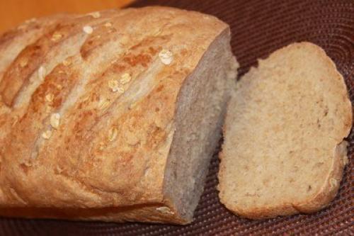 Овсяный хлеб. Этот потрясающе вкусный, ароматный, полезный хлебушек готовится без масла и яиц. 02 Овсяный хлеб. Этот потрясающе вкусный, ароматный, полезный хлебушек готовится без масла и яиц. 02