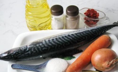 Скумбрия в томатном соусе. 01 Скумбрия в томатном соусе. 01