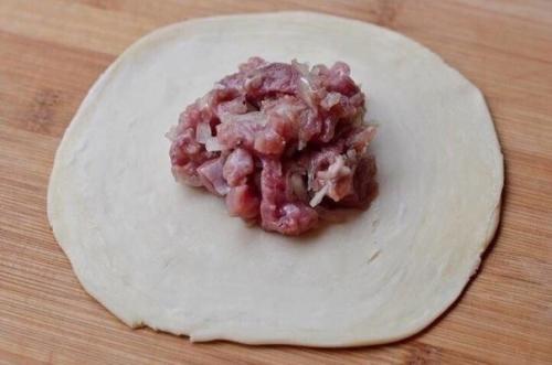 Самса узбекская слоеная. 03