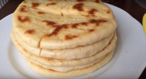 Лепёшки на кефире на сковороде. 04 Лепёшки на кефире на сковороде. 04