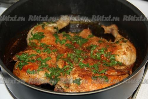 Курица по-аджарски на сковороде от Nichka. 07