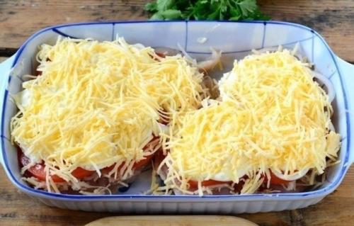 Куриная грудка в шубке под сыром. 05 Куриная грудка в шубке под сыром. 05