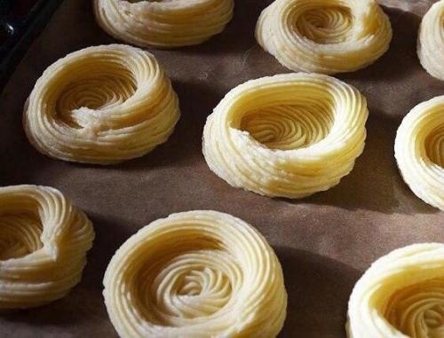 Картофельные Гнёзда с курицей. 01