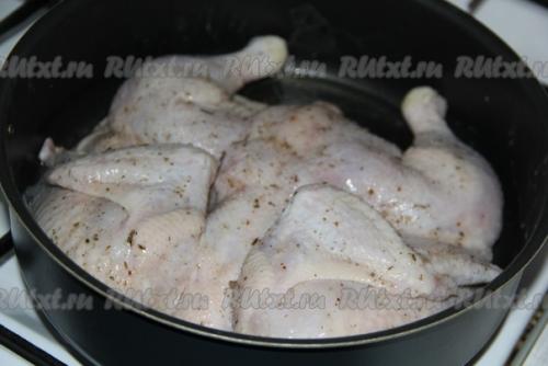 Курица по-аджарски на сковороде от Nichka. 02