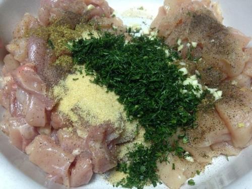 Мраморный рулет из курицы. 03 Мраморный рулет из курицы. 03