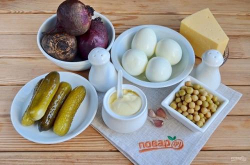 Салат Простушка. Ингредиенты: 01 Салат Простушка. Ингредиенты: 01