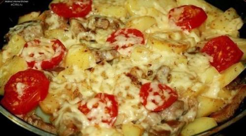 Картофель По-французски на сковороде. 05