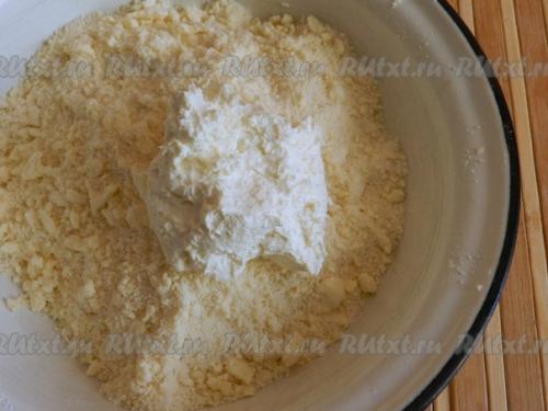 Заливной пирог с яблоками. 01