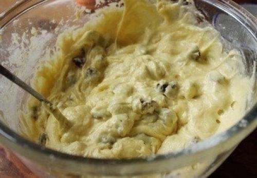 Кекс с изюмом. 03