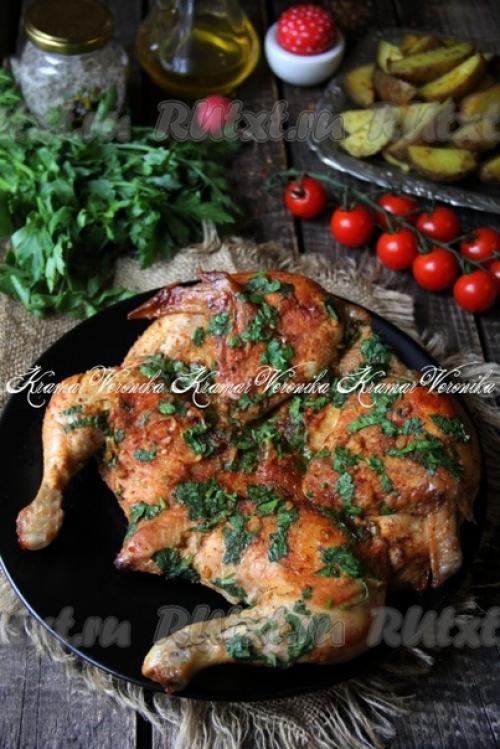 Курица по-аджарски на сковороде от Nichka. 08