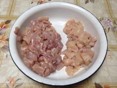 Мраморный рулет из курицы. 02 Мраморный рулет из курицы. 02