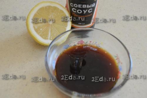 Скумбрия, запечённая в соевом соусе в духовке. 01 Скумбрия, запечённая в соевом соусе в духовке. 01
