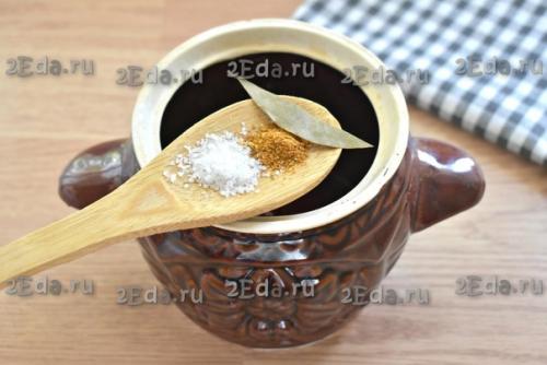 Свинина, тушёная в горшочке в духовке. 02 Свинина, тушёная в горшочке в духовке. 02