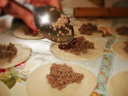 Cлоёная самса с мясом. 05 Cлоёная самса с мясом. 05