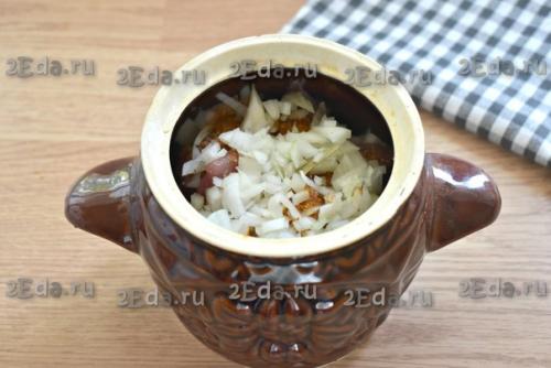 Свинина, тушёная в горшочке в духовке. 03 Свинина, тушёная в горшочке в духовке. 03