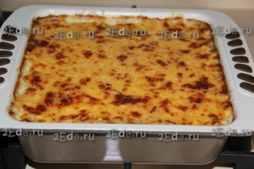 Ленивая лазанья с макаронами и фаршем. 08 Ленивая лазанья с макаронами и фаршем. 08