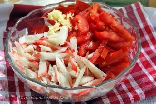 Салат Красное Море. 01