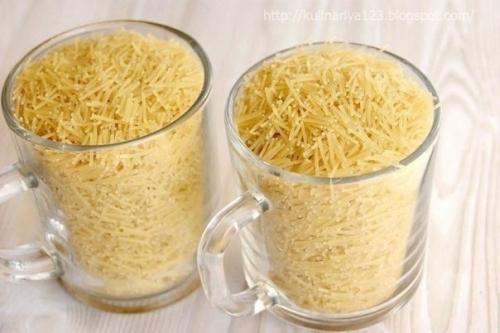 Вермишелевая запеканка с мясом (как в детском саду). 01