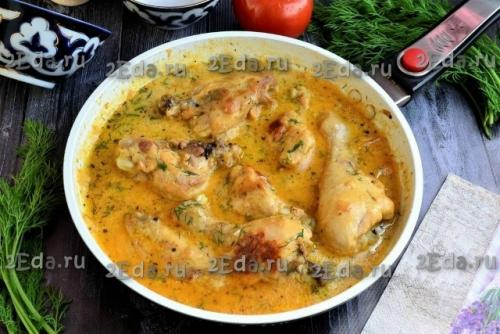 Гульчехра из курицы.
