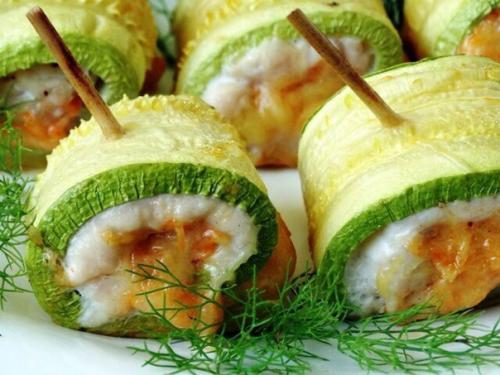 Кабачки - рулетики. Ингредиенты: 09 Кабачки - рулетики. Ингредиенты: 09