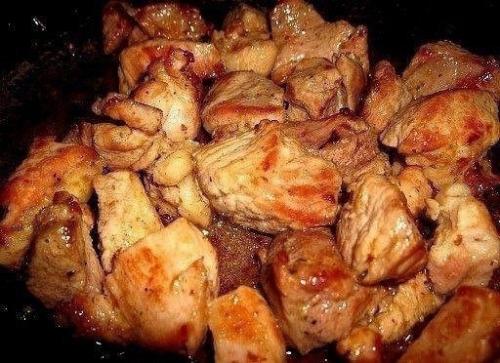 Мясо по-грузински в духовке. Мясо по-грузински в духовке.