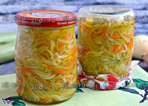 Салат из кабачков и моркови на зиму. 06 Салат из кабачков и моркови на зиму. 06